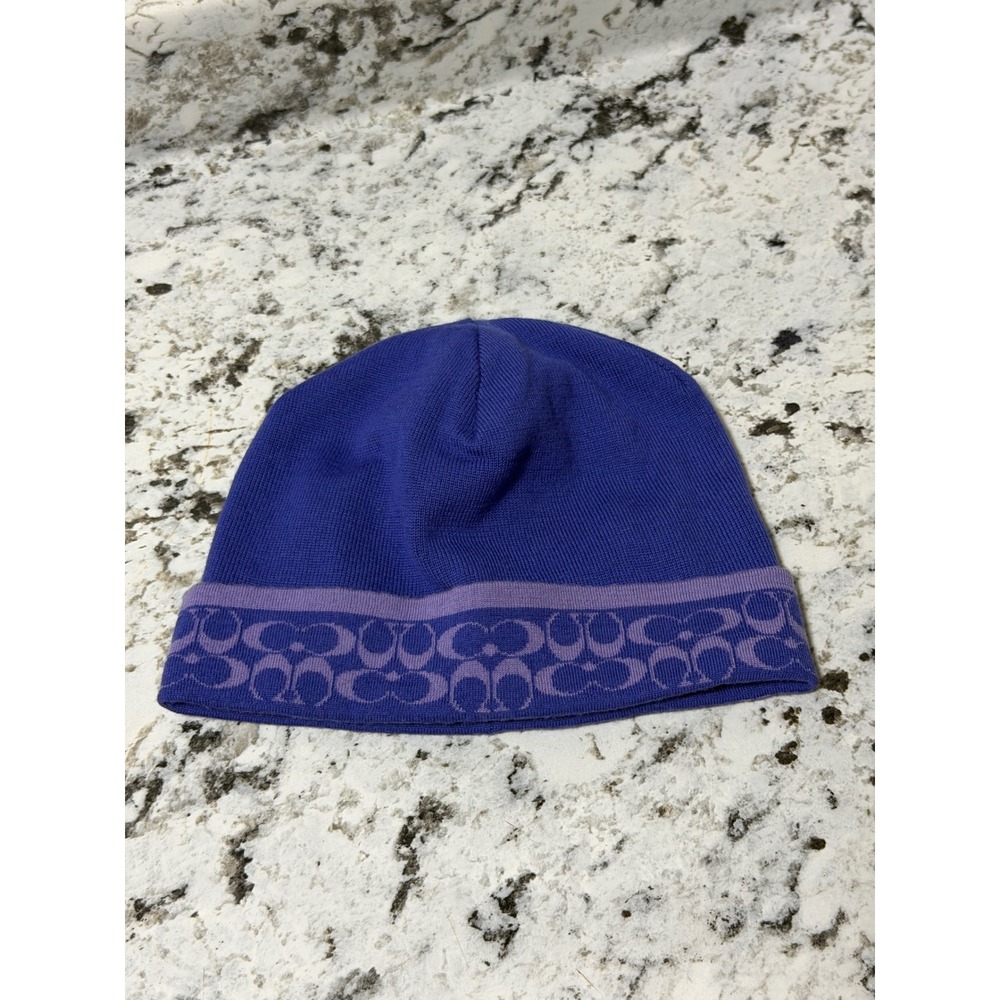 Coach Beanie Hat, Women, One Size